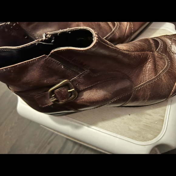 Mens leather boots - Picture 3 of 5